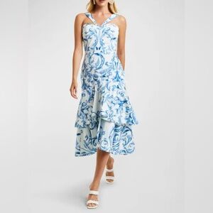 Mestiza Victorial Tiered Convertible Sweetheart Gown